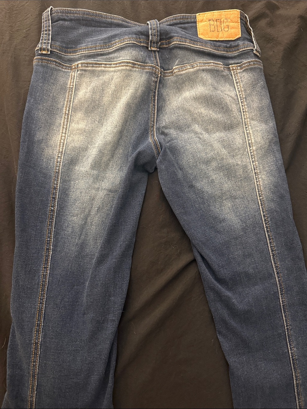 BDG Women's Washed Blue Skinny Jeans